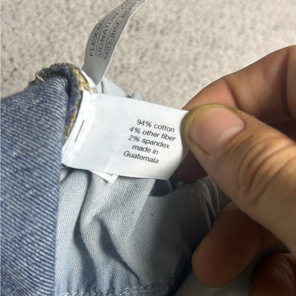 Lane Bryant Jeans Women’s 16 Signature Fit Mid Rise Boyfriend Flex Magic Waist - Picture 9 of 16